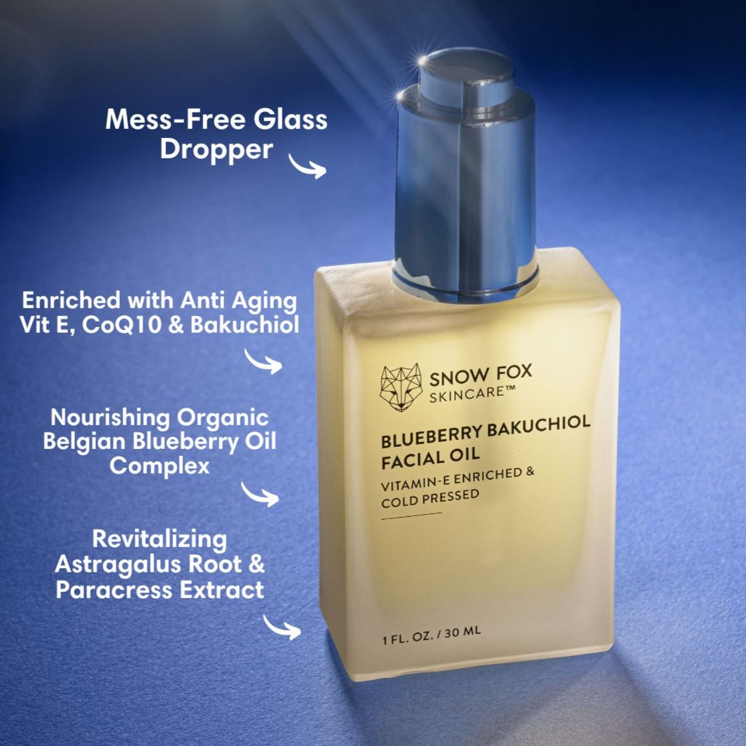Blueberry Bakuchiol Facial Oil