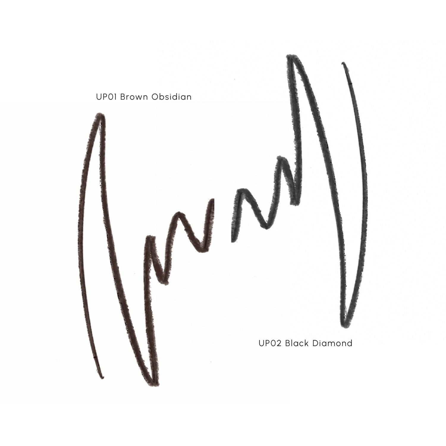Liht Organics Eyeliner Pencil, available in black or brown, organic clean beauty formula available in UAE.